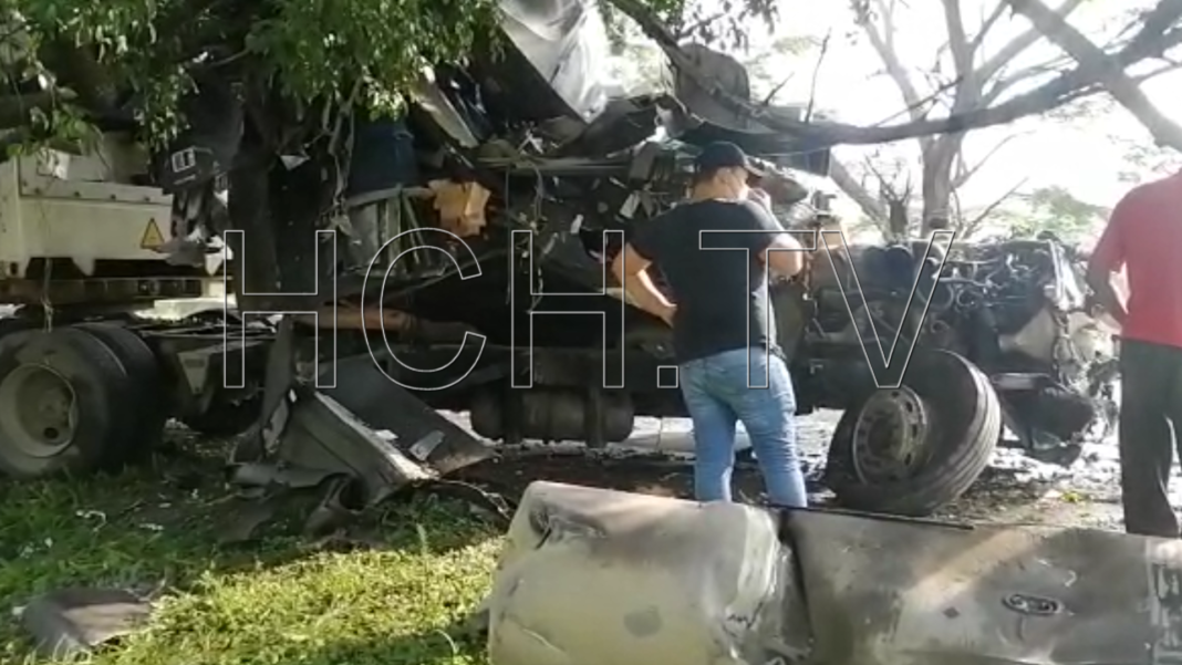 Brutal accidente vial deja una persona lesionada y pérdidas materiales