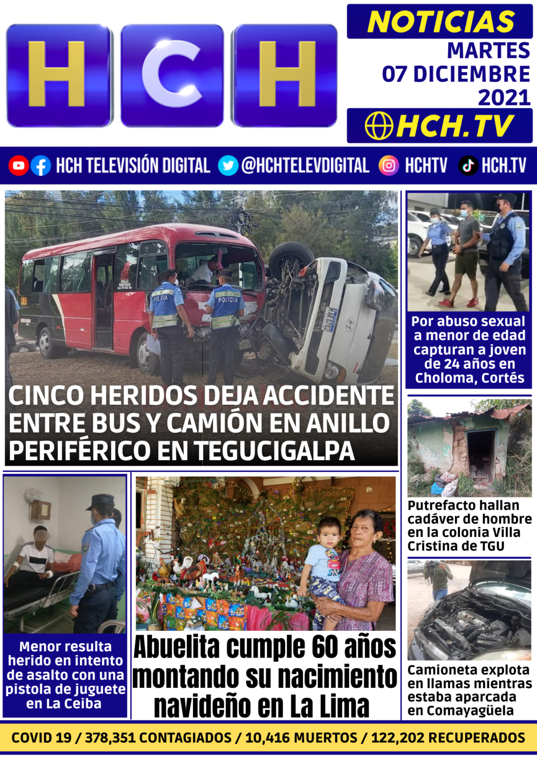 Portada Hch De Diciembre De Hch Tv