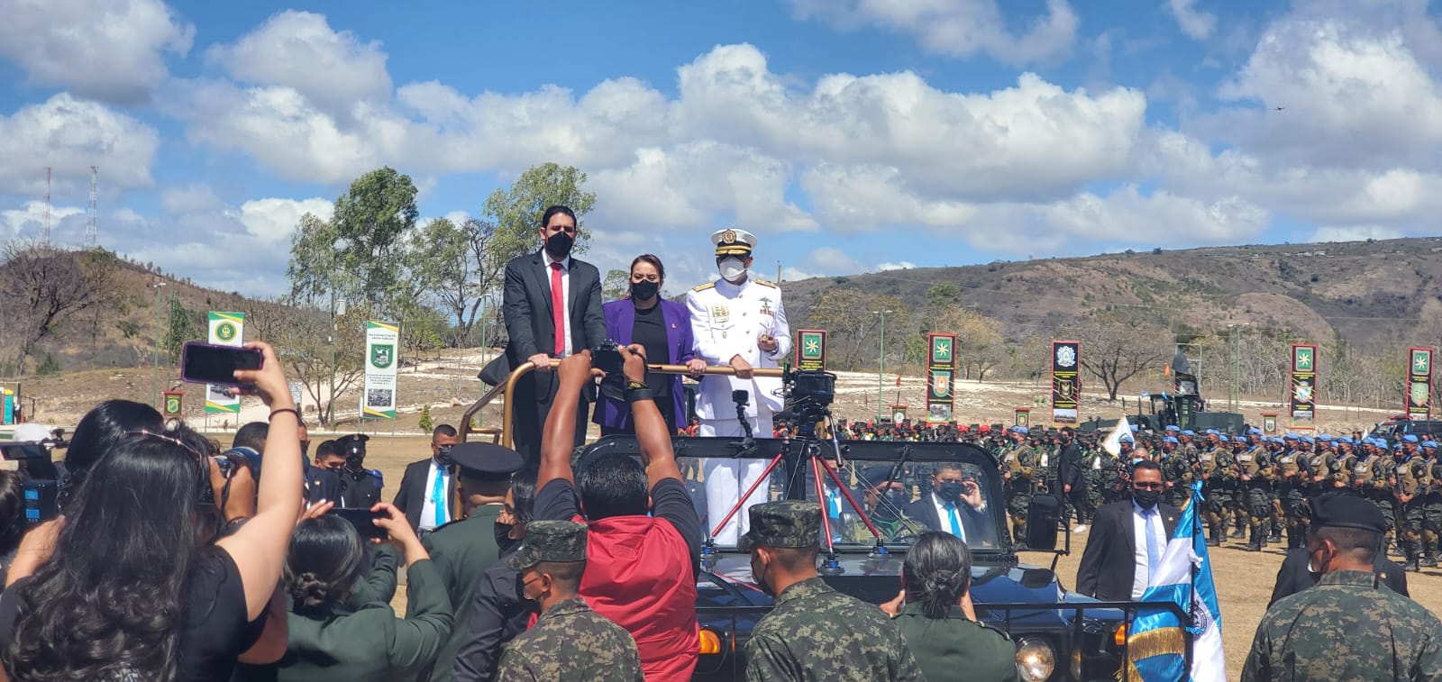 Ceremonia Solemne Presidenta Xiomara Castro Hace Revisi N De Tropas Y