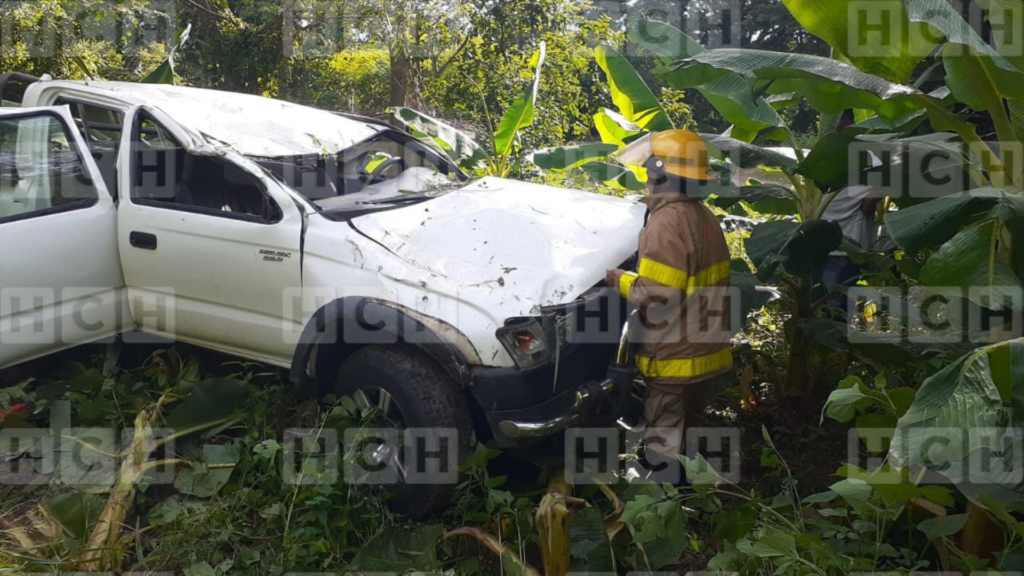 Mujer resulta lesionada en accidente de tránsito en La Libertad