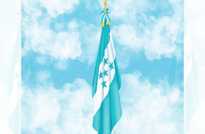 1 de septiembre Día de la Bandera Nacional de Honduras