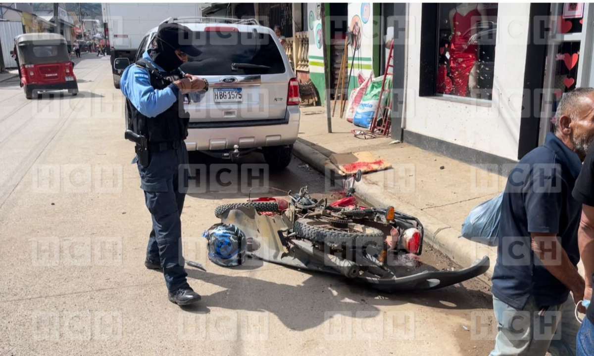 Brutal Accidente Vial Deja Una Persona Herida En Santa Cruz De Yojoa