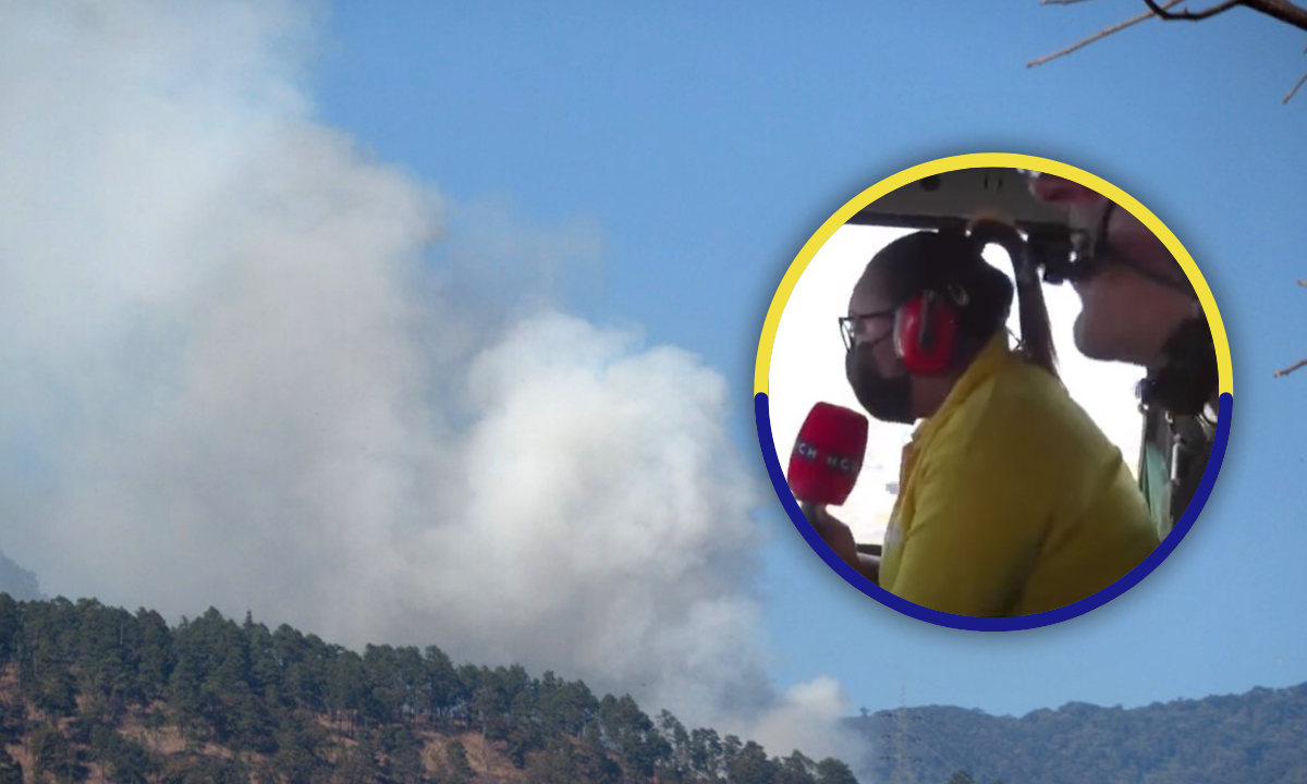 Desde El Aire HCH Le Muestra El Reconocimiento De Incendios