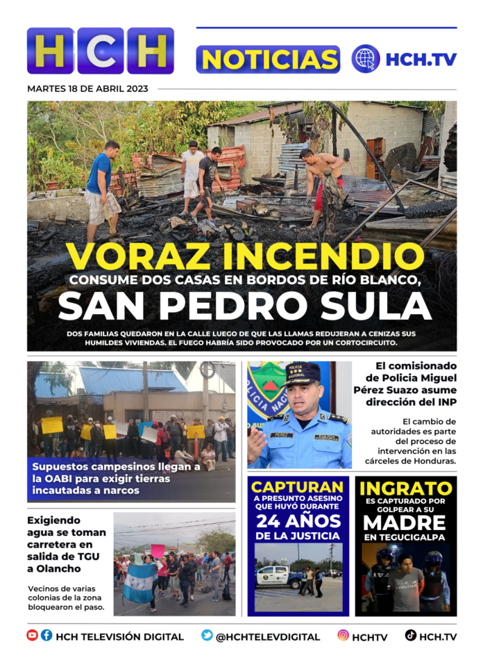 Portada Hch De Abril De Hch Tv