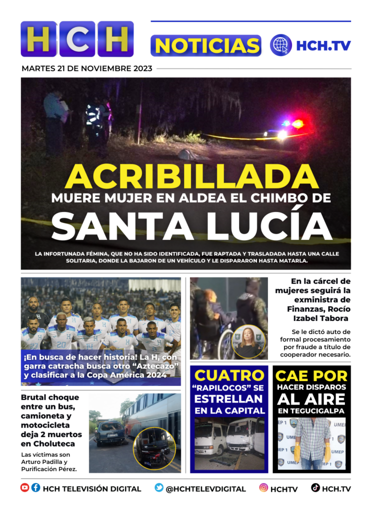 Portada Hch De Noviembre De Hch Tv