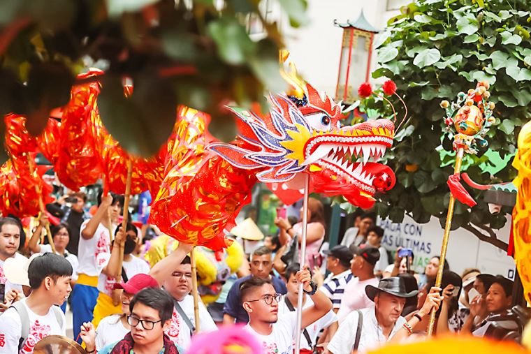 La República Popular de China celebra el Año Nuevo Lunar con el símbolo