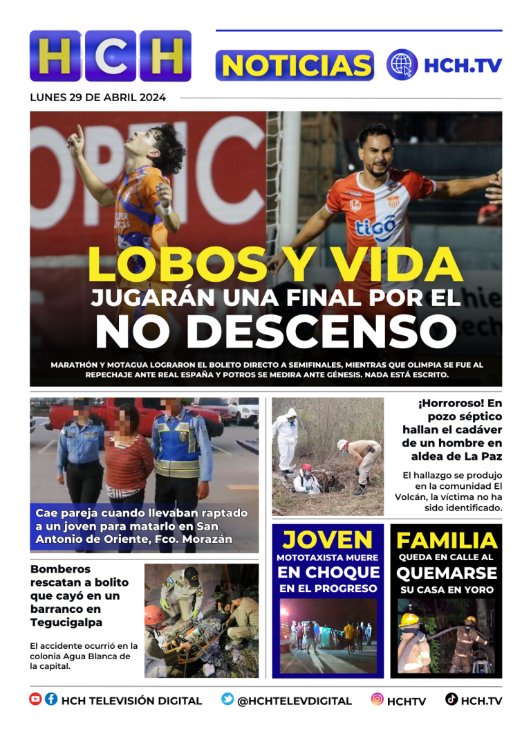 Portada Hch De Abril De Hch Tv