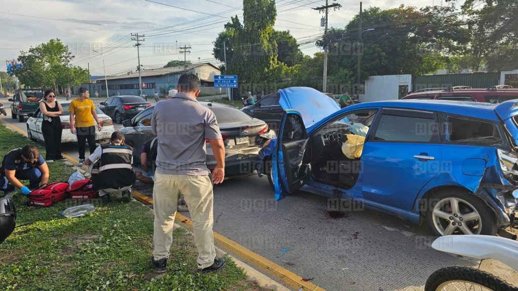 Colisión múltiple en SPS deja una persona gravemente herida HCH TV