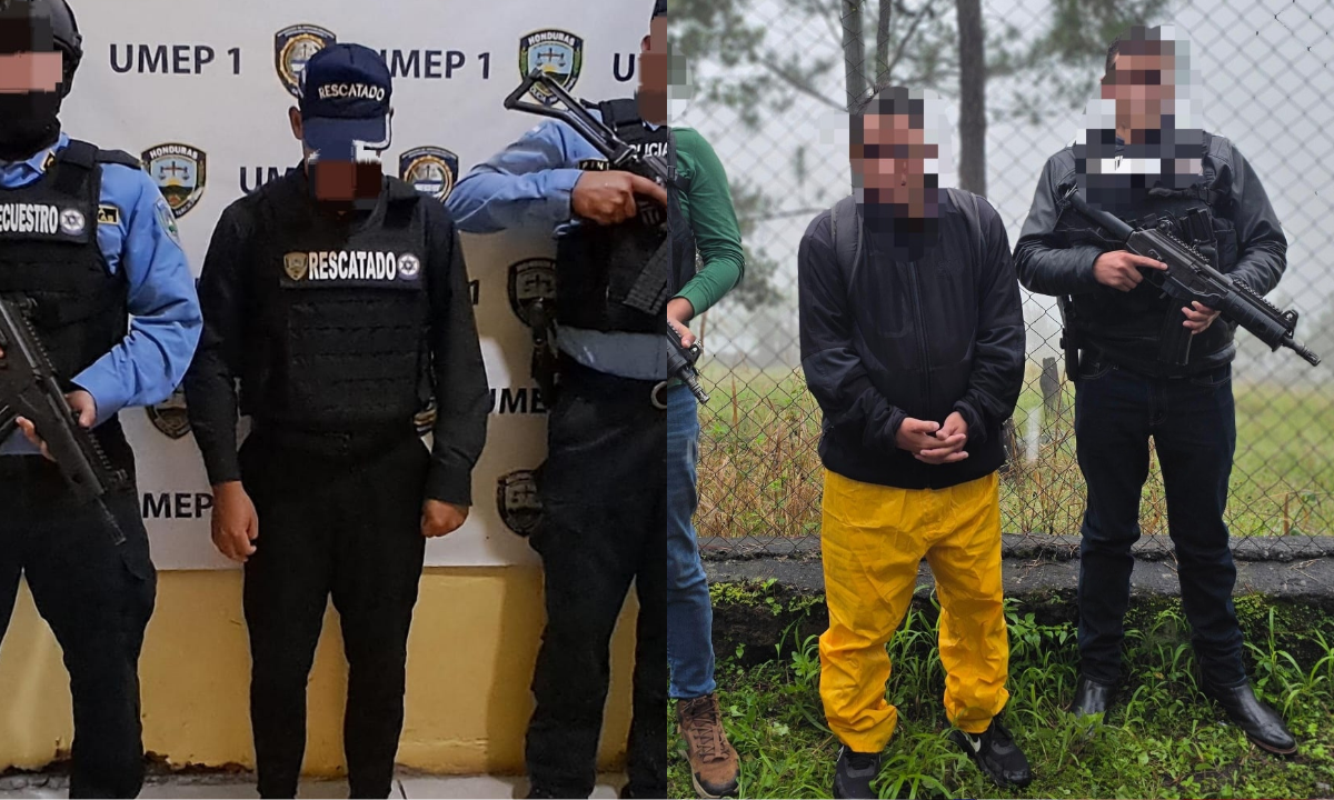 Rescatan a dos jóvenes secuestrados en Tegucigalpa en menos de 24 horas