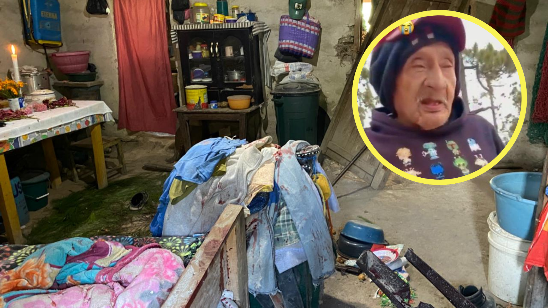 ¡Corre la sangre! Desalmados le quitan la vida a escopetazos a un par de ancianitos en Santa Cruz, Lempira