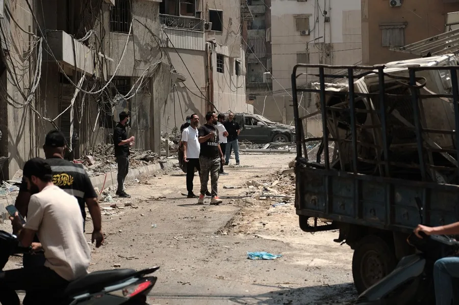 Al menos un muerto y 21 heridos en el ataque israelí contra suburbios del sur de Beirut