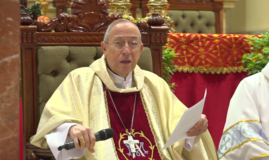Cardenal Rodríguez: “Aquellos que tienen esclavizada la ambición de poder y buscar dinero a cualquier costo, son tiranos”