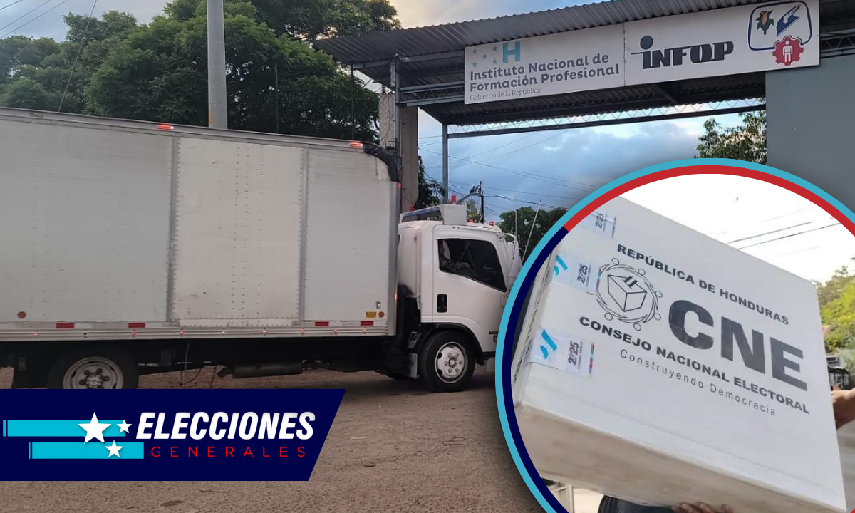 » Inicia retorno de maletas electorales al Centro Logístico del CNE
