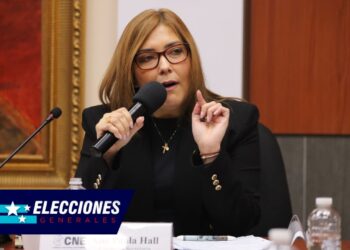 Presidenta CNE: “No puedo meter mano en los resultados, y aunque pudiera no lo haría”