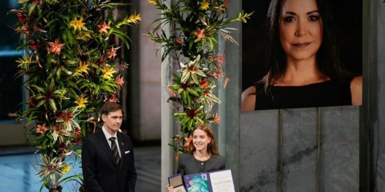 María Corina Machado Premio Nobel de la Paz 2025