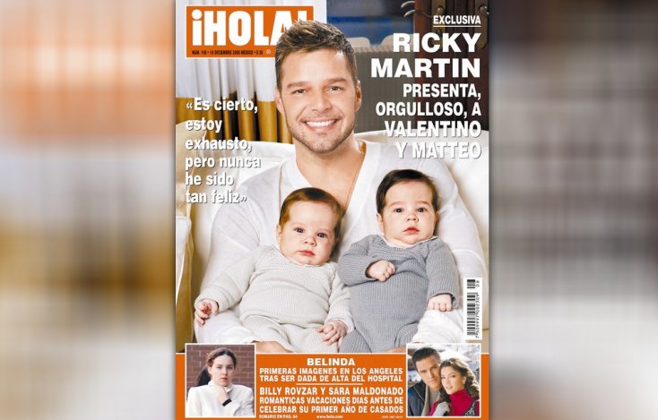 Ricky Martin dos padres