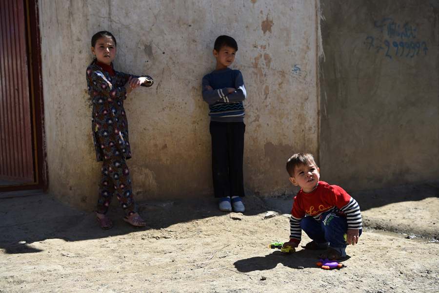 Los padres de este pequeño de mejillas rosadas le dieron el nombre del multimillonario presidente de Estados Unidos con la esperanza de que tuviera tanto éxito como él. Foto: AFP/END