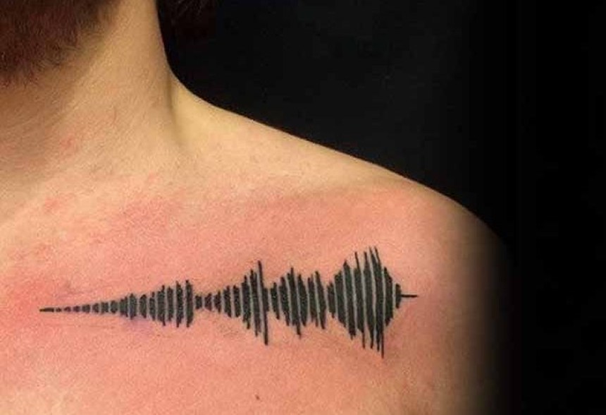 tatuaje con música