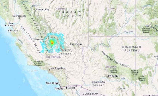 Sismo De Magnitud 5,8 Sacude California, Según USGS - HCH.TV