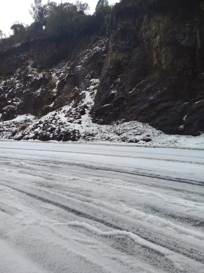 ¿Nieve en Guatemala? Mira estas impresionantes imágenes captadas esta