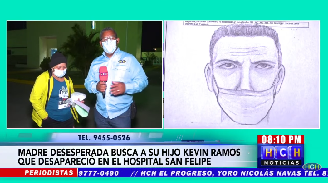 Madre Desesperada Busca A Su Hijo Kevin Ramos Quien Desapareció En El Hospital San Felipe Hchtv 8091