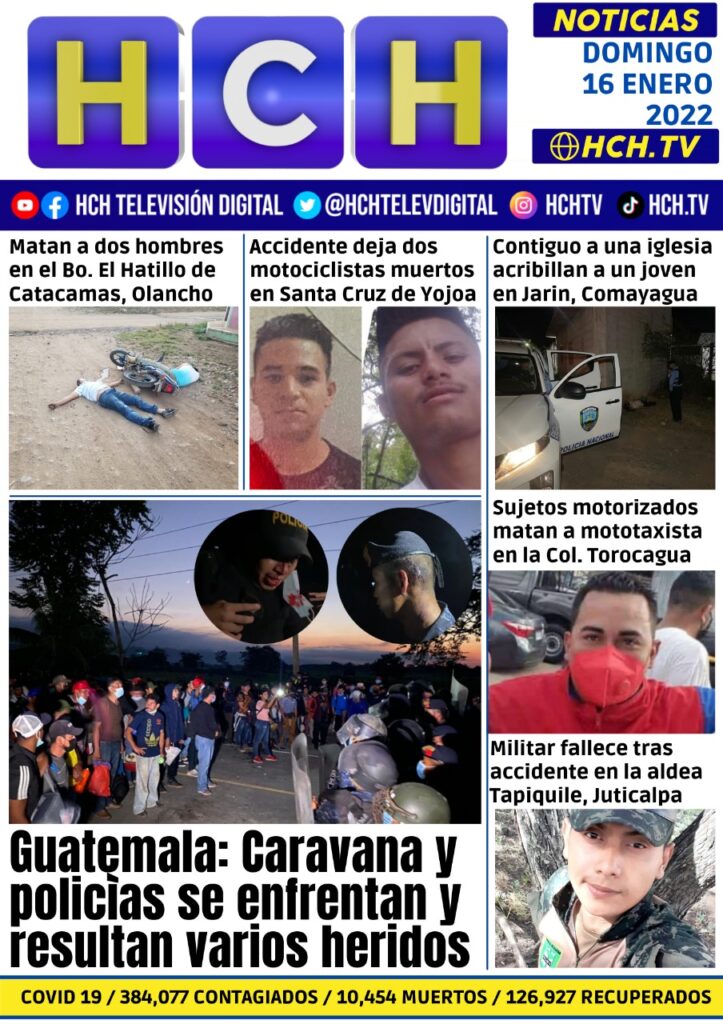 Portada HCH 16 de enero de 2022 HCH.TV