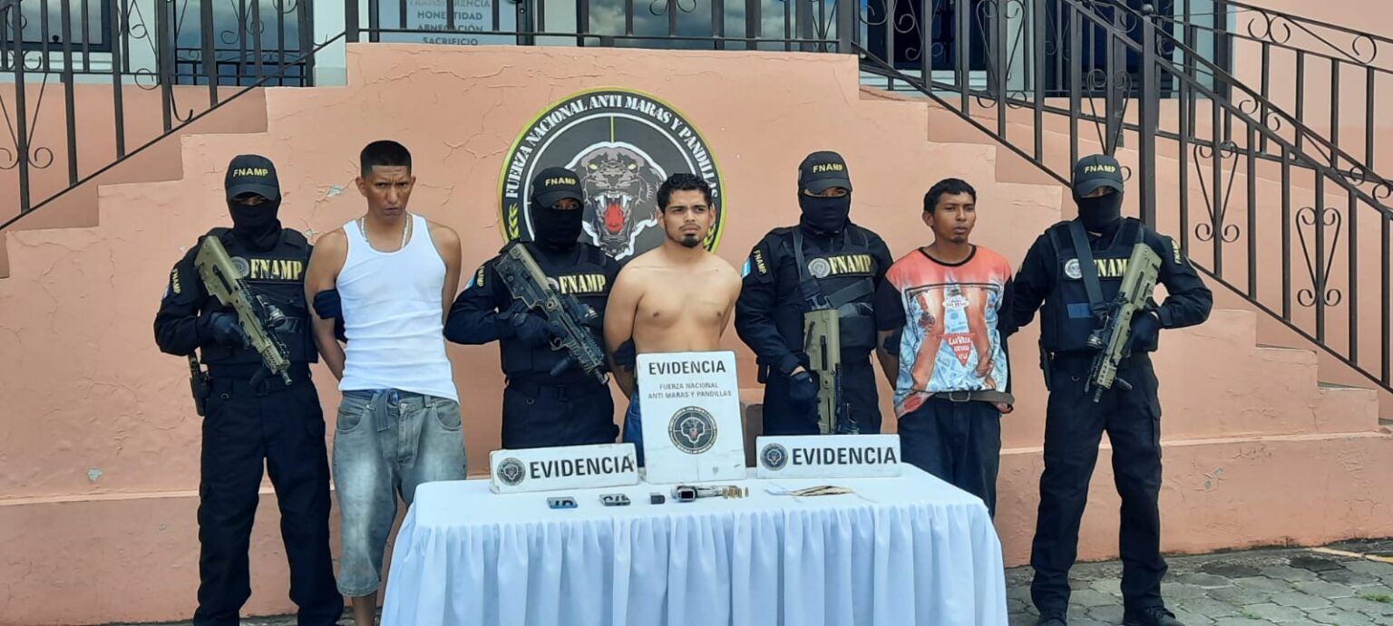 Fnamp Captura A Tres Supuestos Miembros De La Pandilla 18 En La Capital