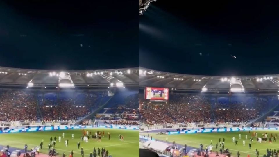 Video Ovni Se Deja Ver Sobre Estadio De Futbol En Roma Hchtv 