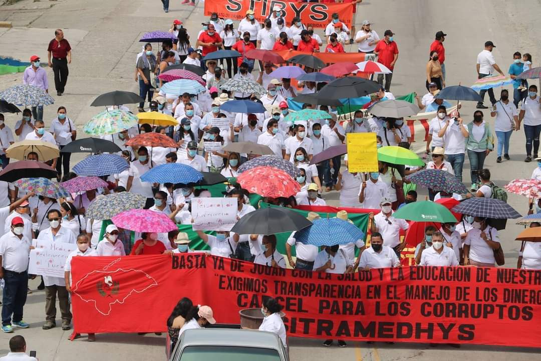 ¡A nivel nacional! Sindicatos y diferentes gremios recorrieron calles