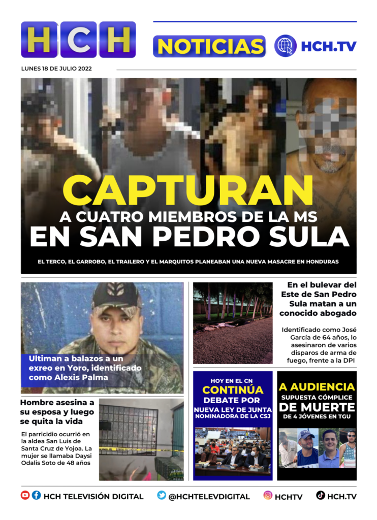 Portada Hch 18 De Julio De 2022 Hchtv 1442