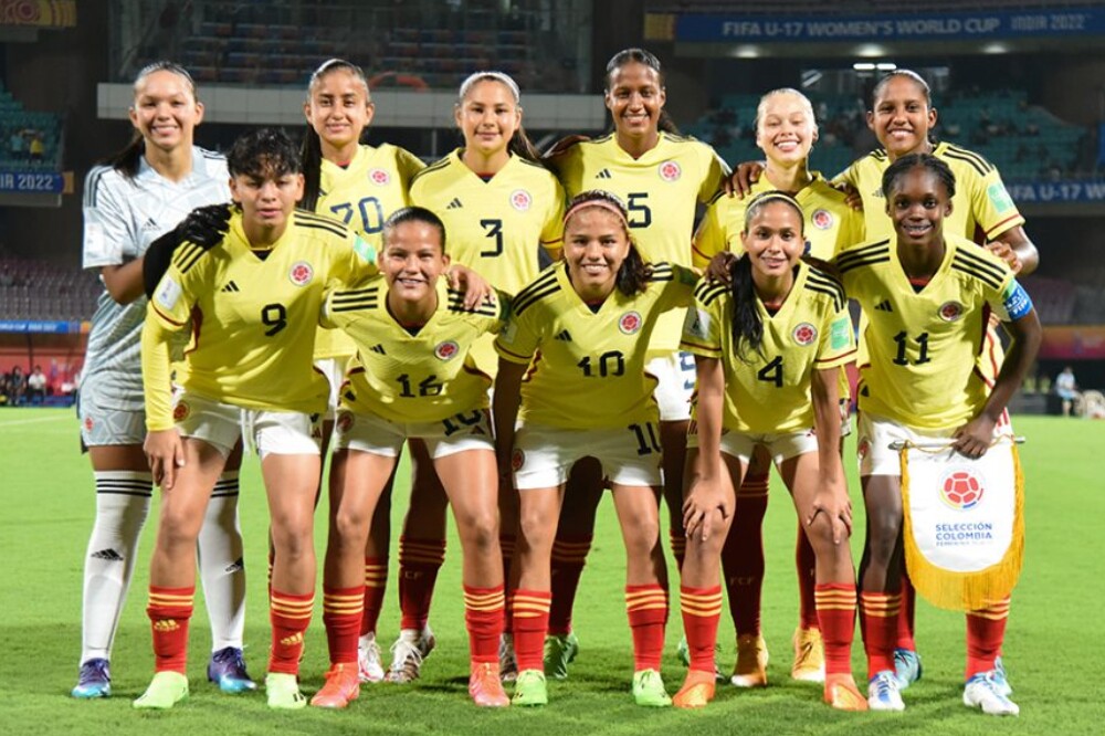 Selección Colombia femenina sub 17 clasifica por primera vez a la final