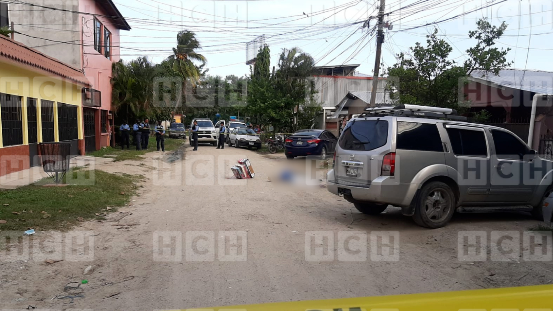 En plena calle! Asesinan a balazos a comerciante en colonia Valle de Sula  de SPS - HCH.TV