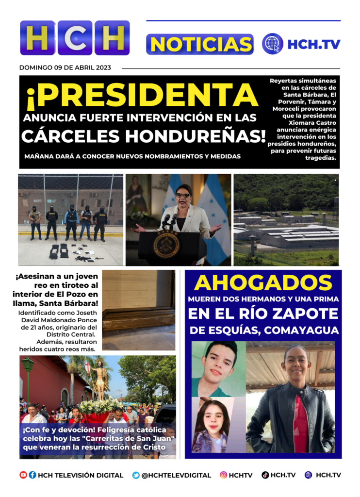 Portada HCH 09 de abril de 2023 - HCH.TV