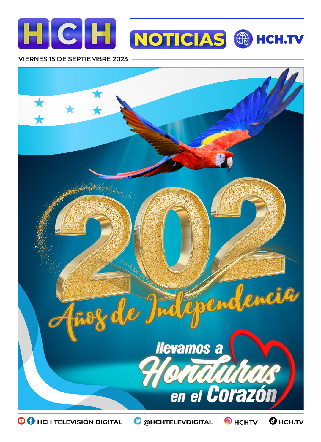 Portada Hch 15 De Septiembre De 2023 Hchtv 8671