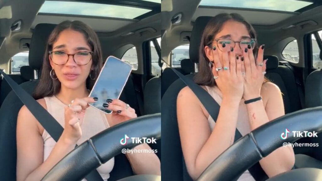 Tiktoker explota en llanto porque a su iPhone no le dura la batería “¡Nadie me ayuda!”