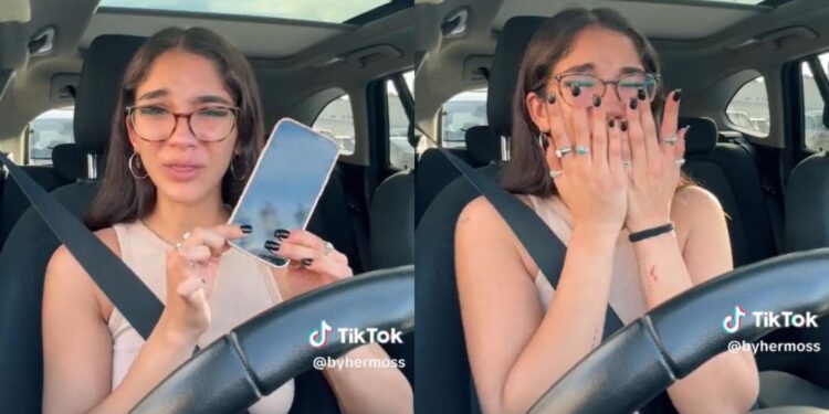 Tiktoker explota en llanto porque a su iPhone no le dura la batería “¡Nadie me ayuda!”