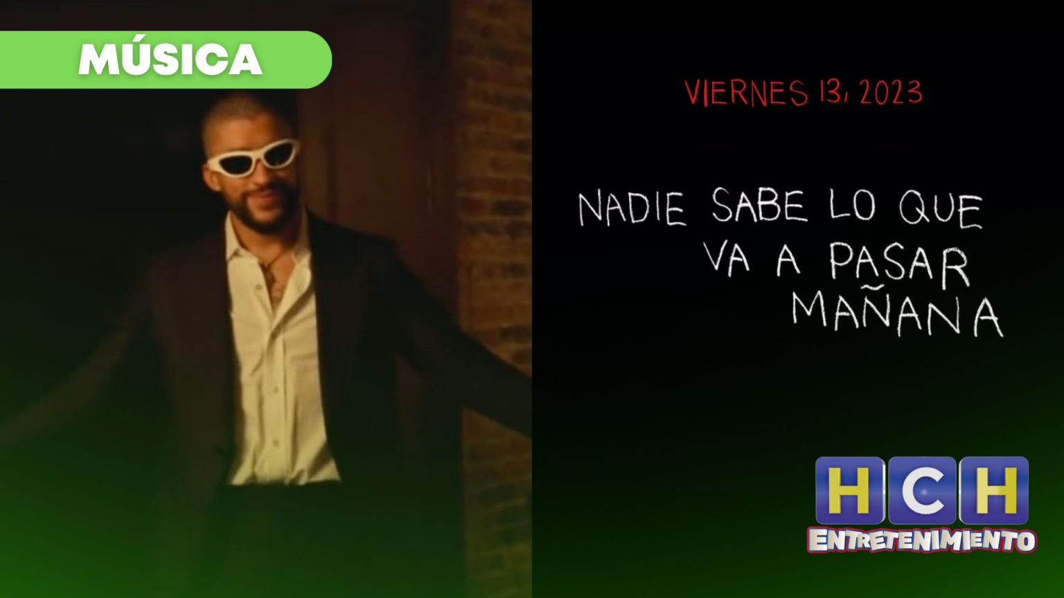 “nadie Sabe Lo Que Va A Pasar Mañana” Bad Bunny Lanzará Nuevo Disco El 13 De Octubre Hchtv