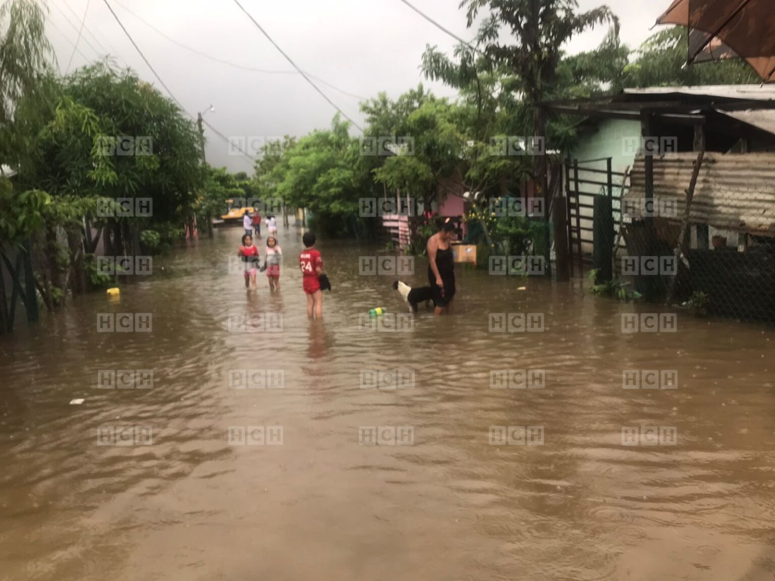 Familias Afectadas Por Inundaciones Evac An Sectores De Choloma Hch Tv