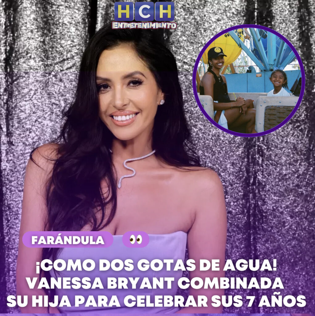 ¡como Dos Gotas De Agua Vanessa Bryant Combina Look Con Su Hija Para Celebrar Sus 7 Añitos Hchtv 1402