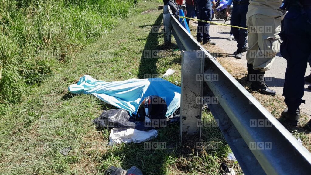 Motociclista pierde la vida y su acompañante herida tras accidentarse en la CA 5 Siguatepeque