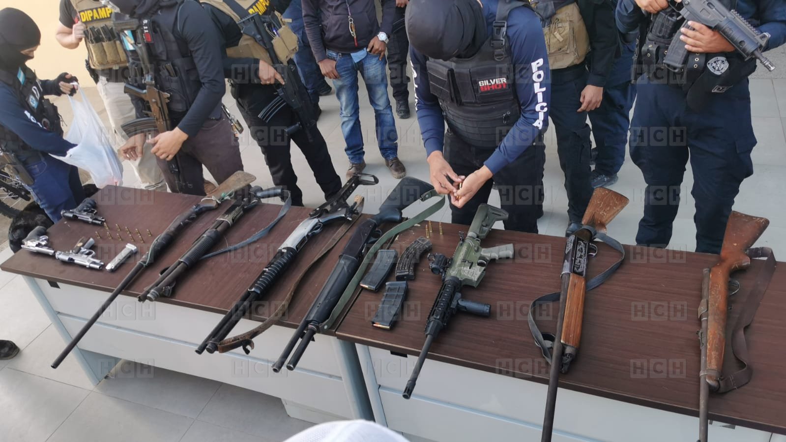 Detienen a tres “armados hasta los dientes” en Gualaco, Olancho