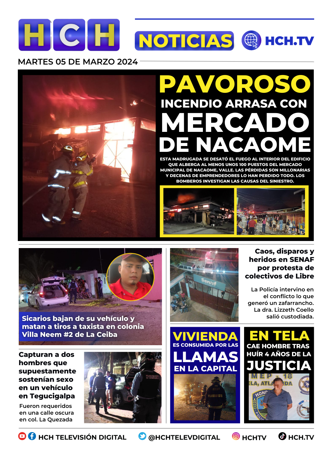 Portada Hch De Marzo De Hch Tv