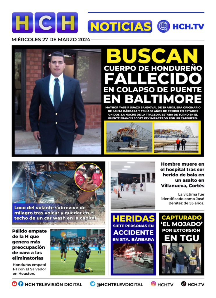 Portada HCH 27 De Marzo De 2024 HCH TV