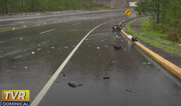 Fuerte Accidente Vial Deja Una Persona Gravemente Herida En La Ca 5 Hchtv 0316