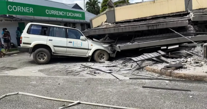 Un Terremoto De Magnitud Sacude Las Aguas De Vanuatu Mientras Se