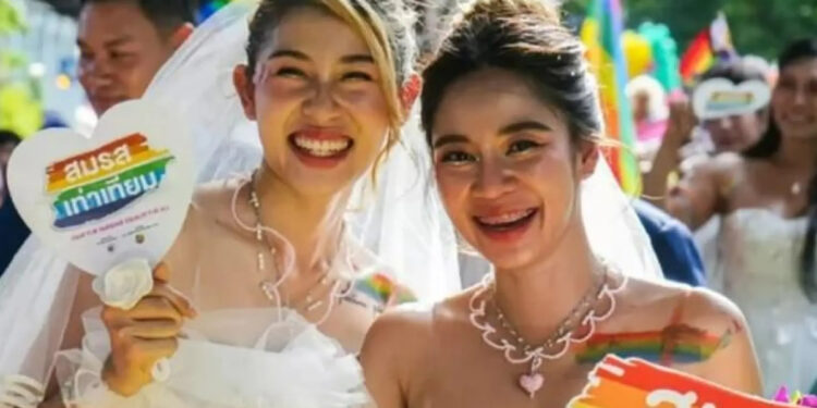 Tailandia se convierte oficialmente en el primer país del sudeste asiático en legalizar el matrimonio igualitario