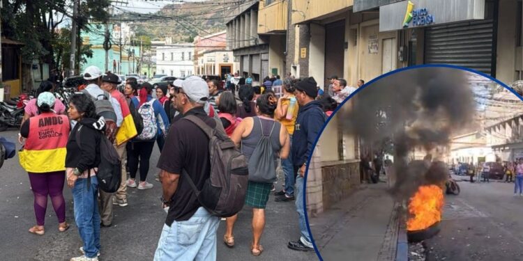 ¡Sin pisto, ni respuestas! Nuevamente, personal de barrido de la AMDC protesta por falta de pago