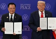 EEUU interrumpe negociaciones comerciales con Tailandia por la suspensión del acuerdo de paz con Camboya