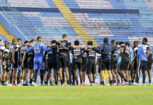 ¡Confinamiento! Honduras hizo práctica a puertas cerradas en el Nacional y mañana viaja a Nicaragua