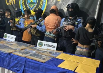 Armados “hasta los dientes”, caen cuatro presuntos pandilleros en La Lima Móvil Emergencia SPS